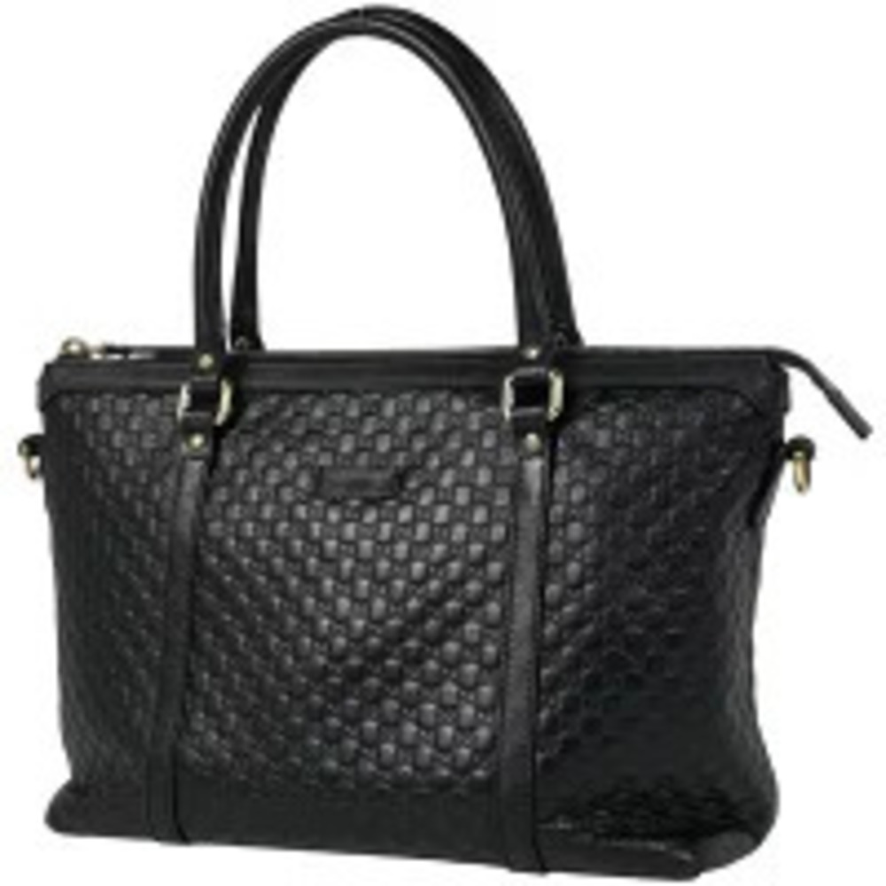 Gucci guccissima 2way Shoulder Bag Shima Guccissima Leather Black
